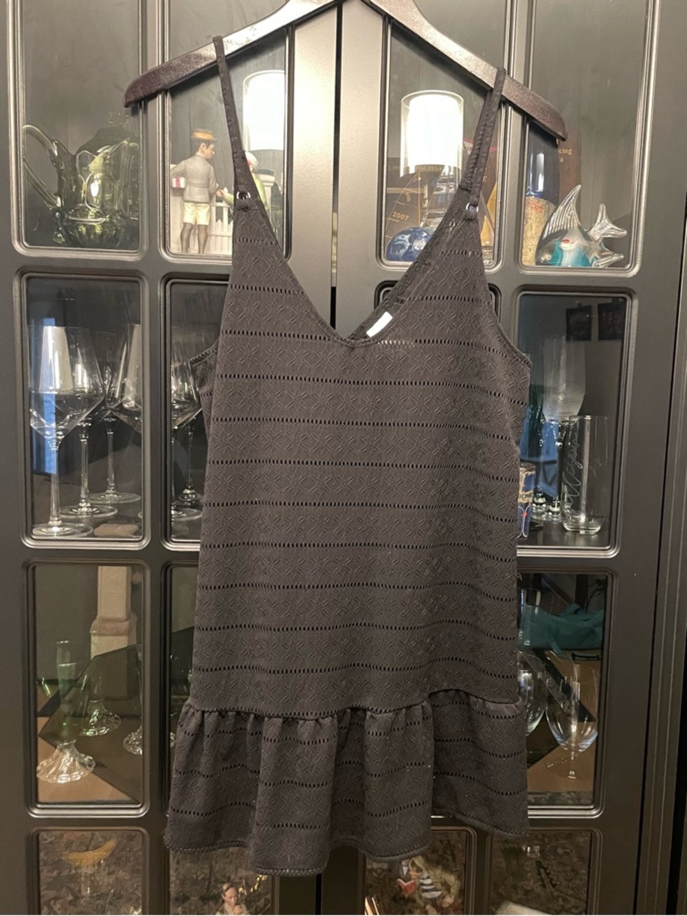 Xhilaration Black Swim Coverup Dress